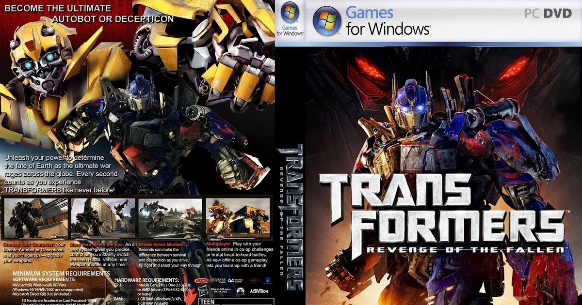 transformers revenge of the fallen the video game transformers revenge of the fallen the video game